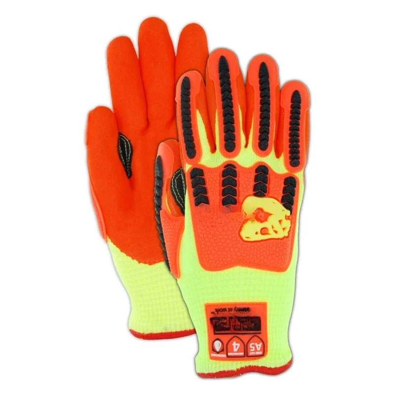 Cut-Resistance, Thermal Impact Gloves,  Waterproof Multi-Purpose Design  Ideal for a variety of jobs