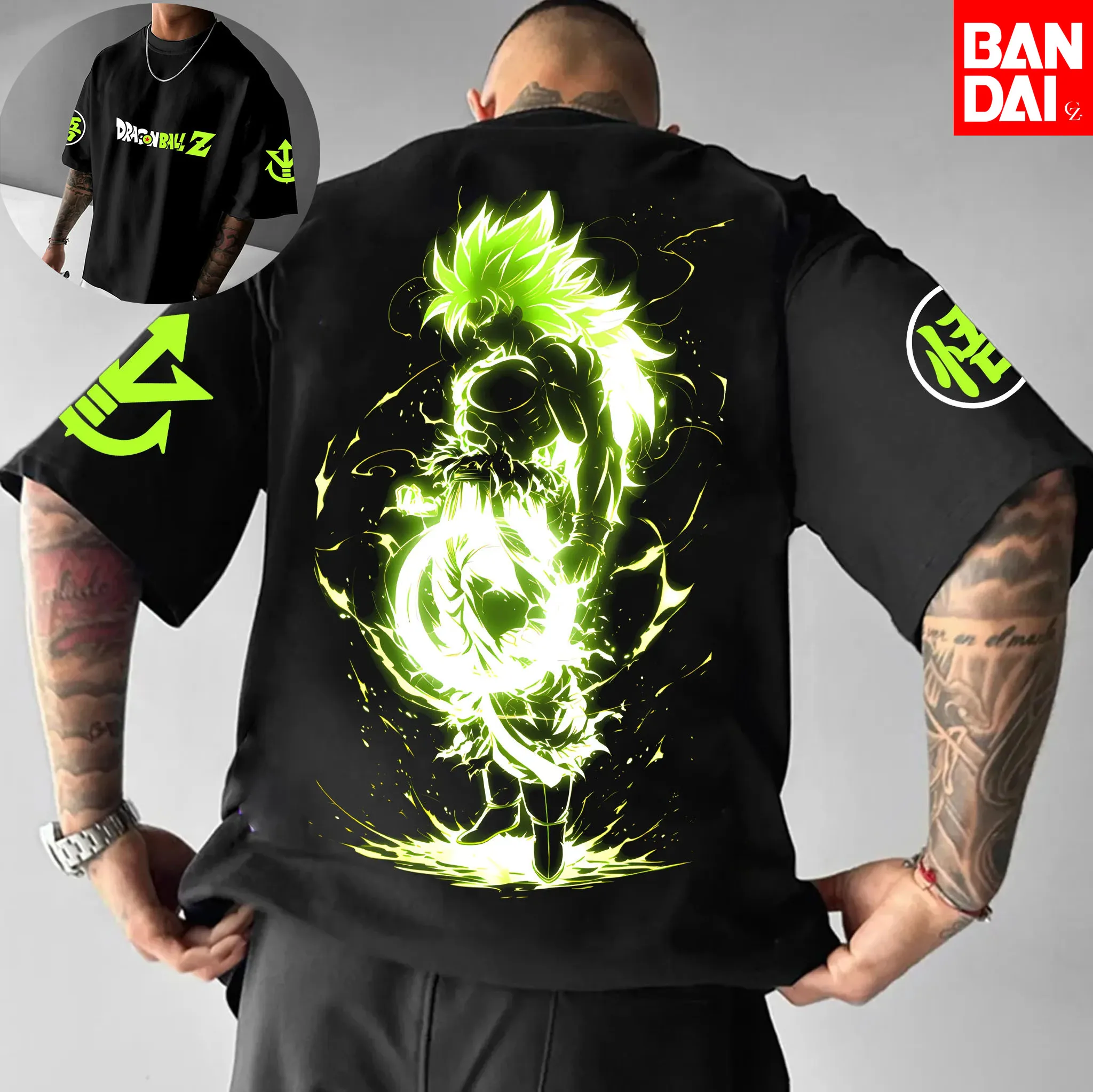 

Summer Y2k Dragon Ball Oversized Men's T-Shirts Women's Cotton Short Sleeve Tee Casual Streetwear Unisex Tops Anime Inspired