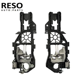 RESO Door Handle Inner Carrier Mechanism Front Driver Side For VW Passat B6 B7 CC Phaeton 3C0837885H 3C0837886H