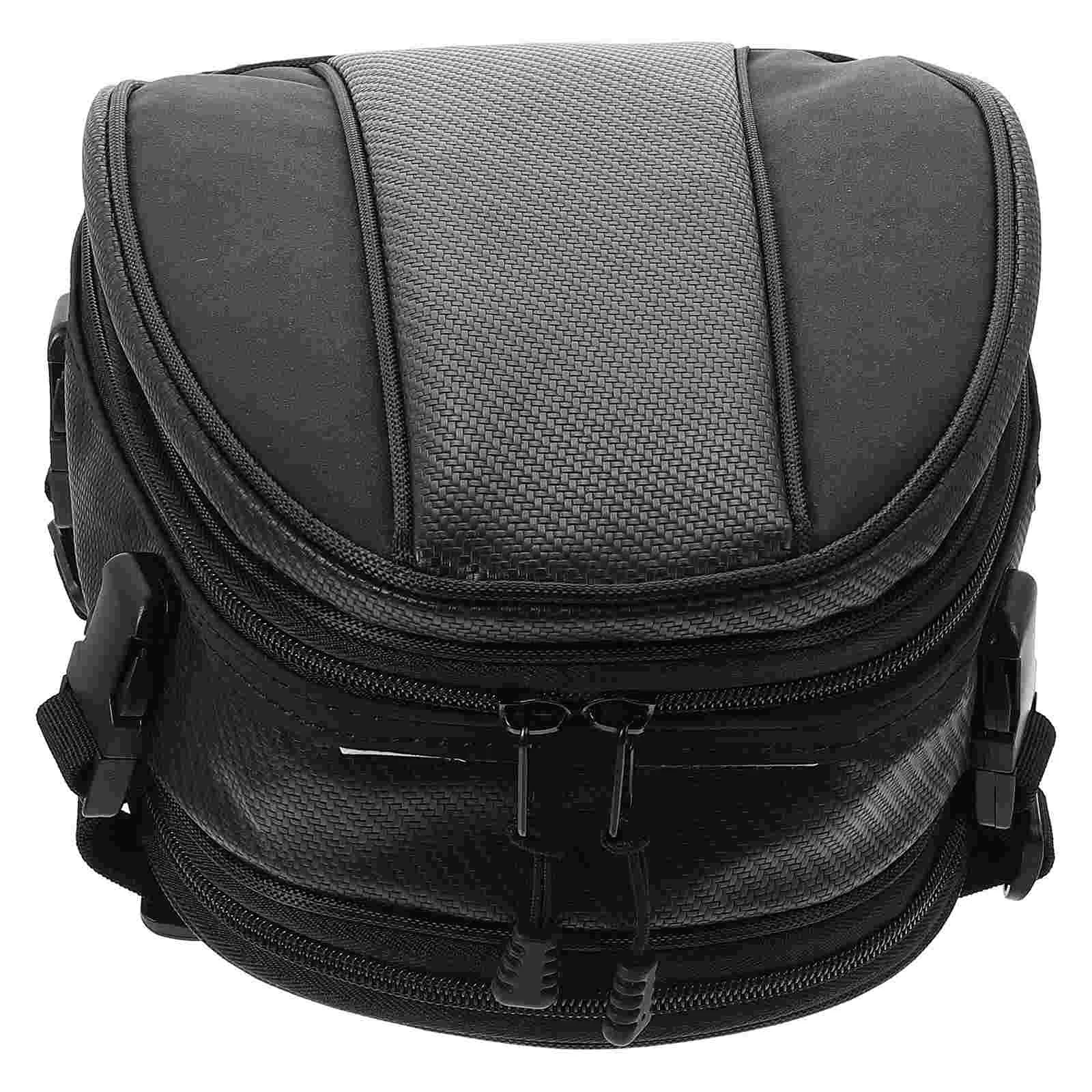 Motorcycle Seat Bag Waterproof Luggage Storage Multipurpose Backseat Pouch for Motorbike Supplies Holder Saddle Backpack
