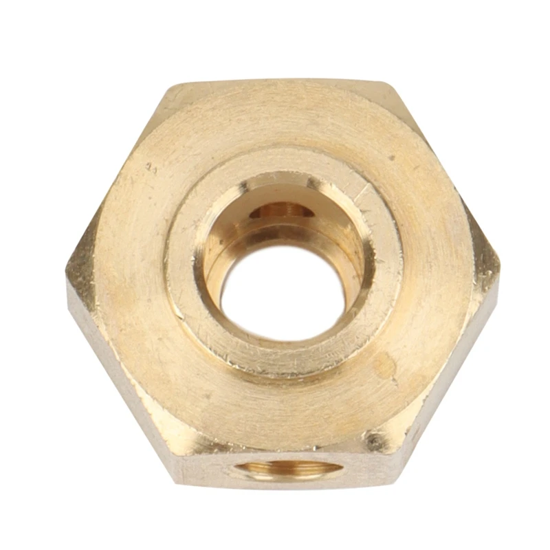 4PCS Brass 12Mm Hex Wheel Hub Adapter For YK4102 YK4103 YK4082 YK6101 Yikong RC Crawler Car Upgrade Parts