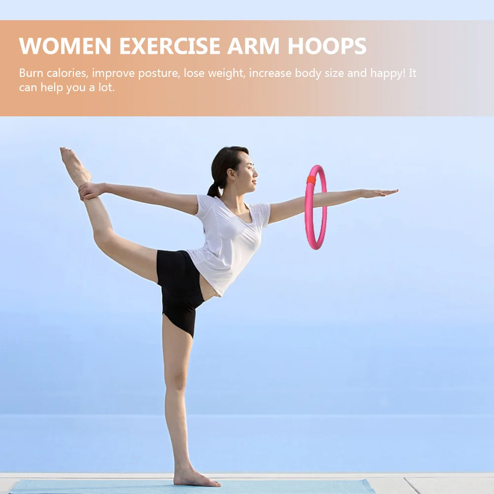 

Lightweight Adjustable Arm Hoops Fitness Equipment Durable Portable Exercise Tools For Home Gym Strength Training Burn Fat Build