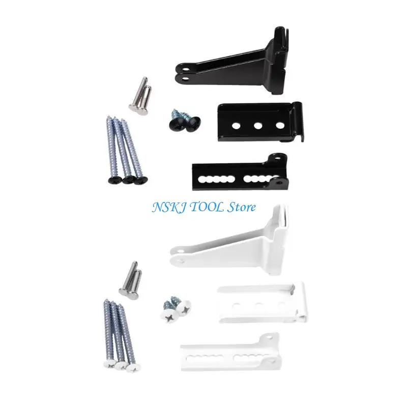 

L8RC Adjustable Carbon Steel Door Frame Brackets for Enhances Door Protective