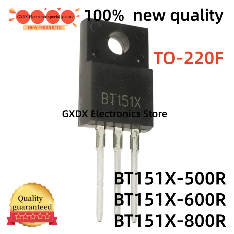 10-20-30Uds 100% new BT151X-500R BT151X-600R BT151X-800R BT151X 500R 600R 800R BT151 TO-220F unidirectional thyristor