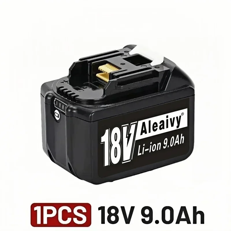 

9000mAh For Makita 18V Battery Power Tools Replacement Accessories BL1860 BL1850 Li-ion Rechargeable Batteries Pack Charger