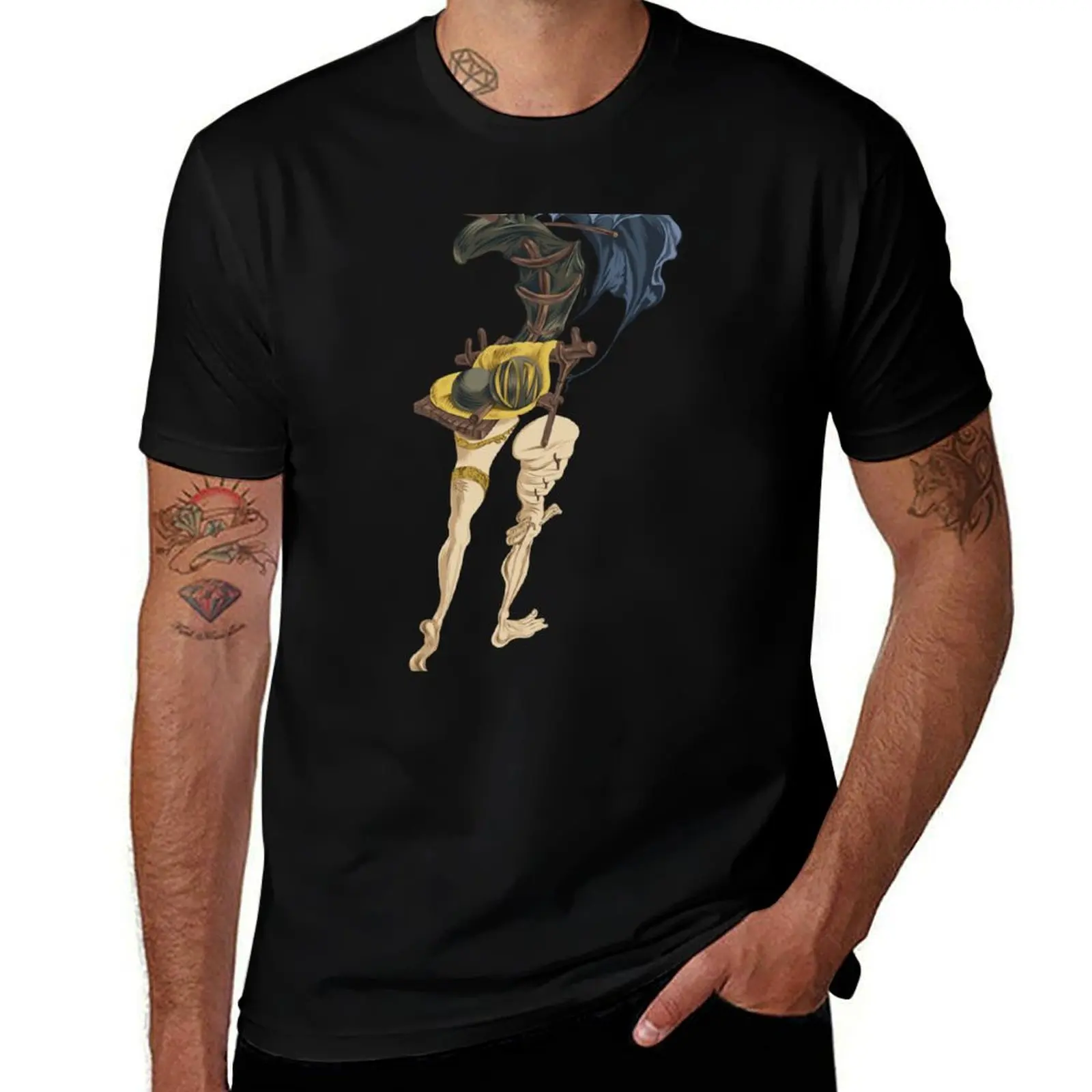 

Dalí_s Allegory T-Shirt cotton tshirt 100% funny t shirts cotton T-Shirt