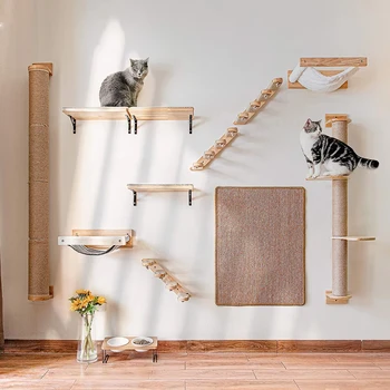 Four-Step Cat Climbing Shelf 1