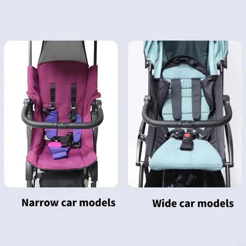 New Baby Strollers Bumper Bar Replacement Handle Crossbar Pram Armrest Universal Adjustable Handlebar Fit Most Pushchair-SPMI