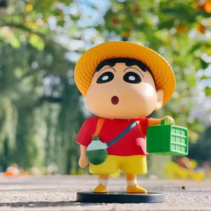 Crayon Shin-Chan Series 3 Generations Daily Series Handmade Figurines Desktop Decor Car Decor Japanese Action Toy Gift Blind Box