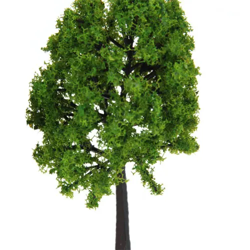 4pcs Tree Trees Scenery Decoration Train Size 2.76 \'\' - 3.94