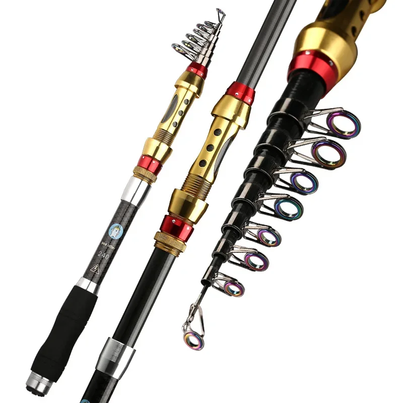 

Ultra Short Sea Pole 1.8M - 3.6M Carbon Rock Fishing Fishing Rod Long Throw Rod Sea Bass Rods