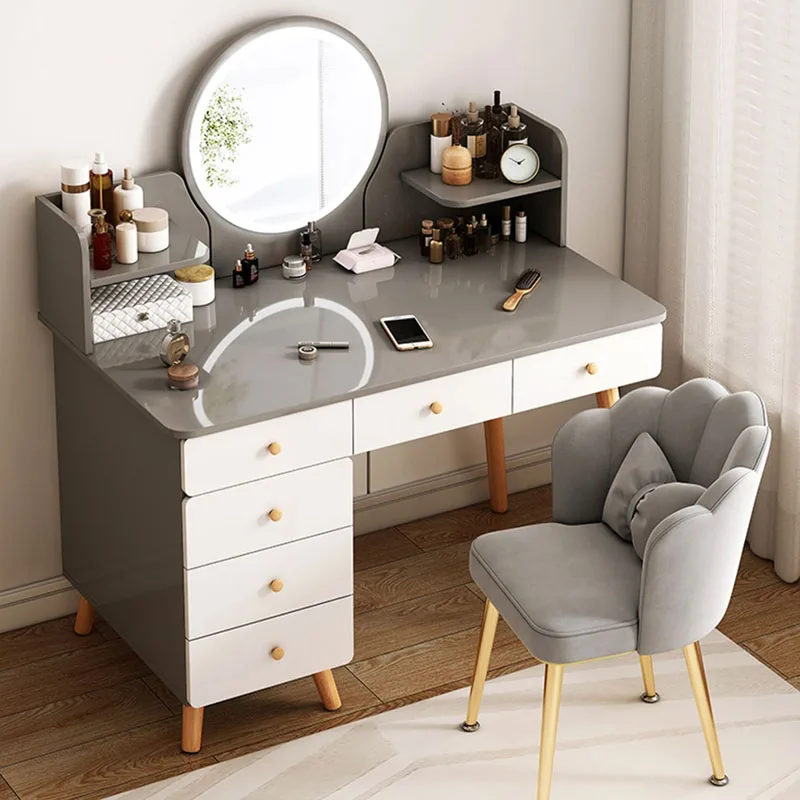 

Модный столик, многофункциональный туалетный столик для макияжа, удобная мебель для спальни