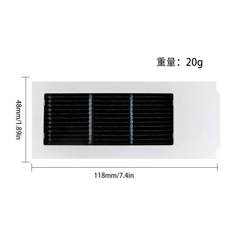 Compatible For ECOVACS DEEBOOT X5 OMNI / X5 PRO OMNI Replacement Parts Accessories Main Side Brush Filter Mop Cloth Dust Bag