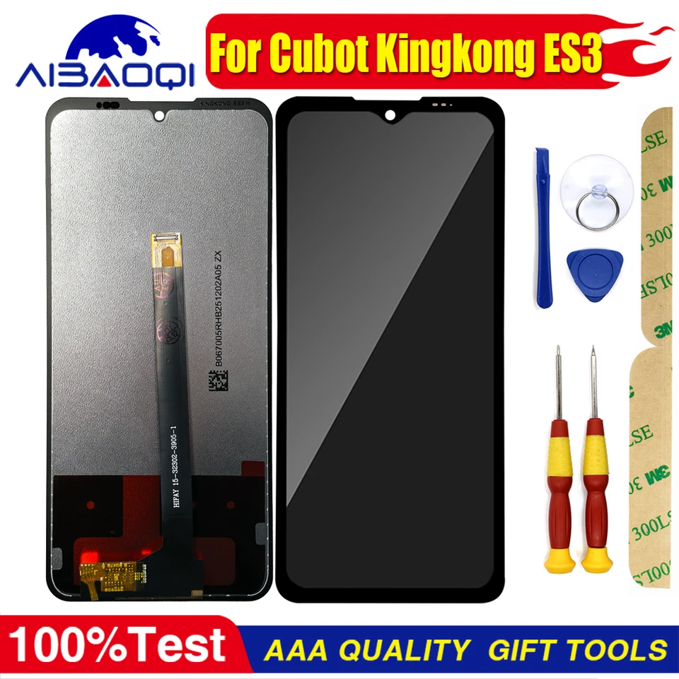 Pantalla táctil nueva para Cubot KingKong Power 3 KingKong Star 2 KingKong ES 3 Phone LCD Display Repuesto con herramienta de desmontaje gratis 2