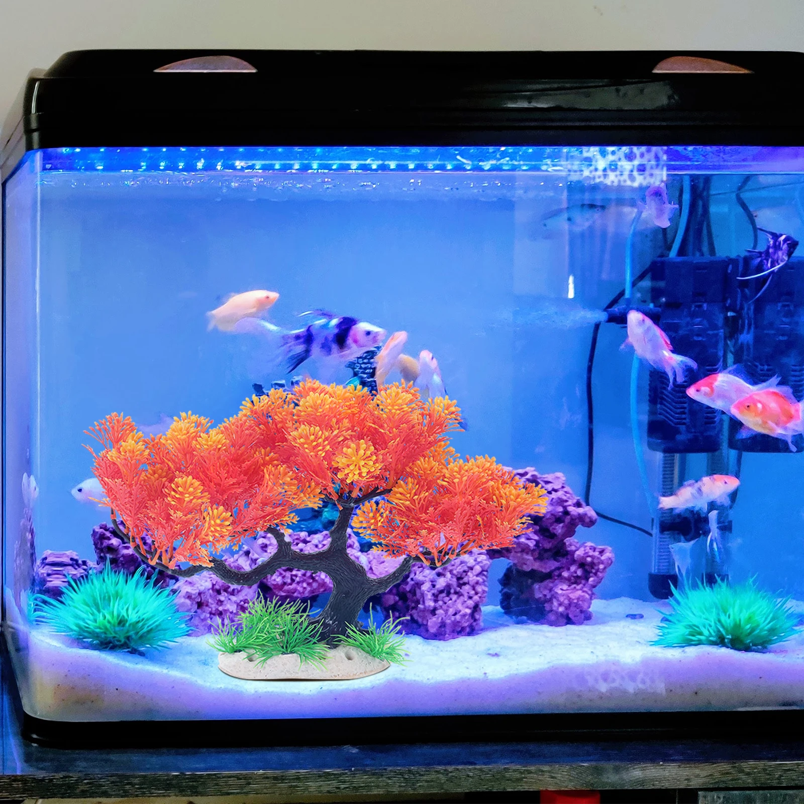 

Simulation Tree Water Grass For Fish Tank Small Artificial Aquarium Plant Realistic Aquarium Decor Tree Fake Aquatic Landscape