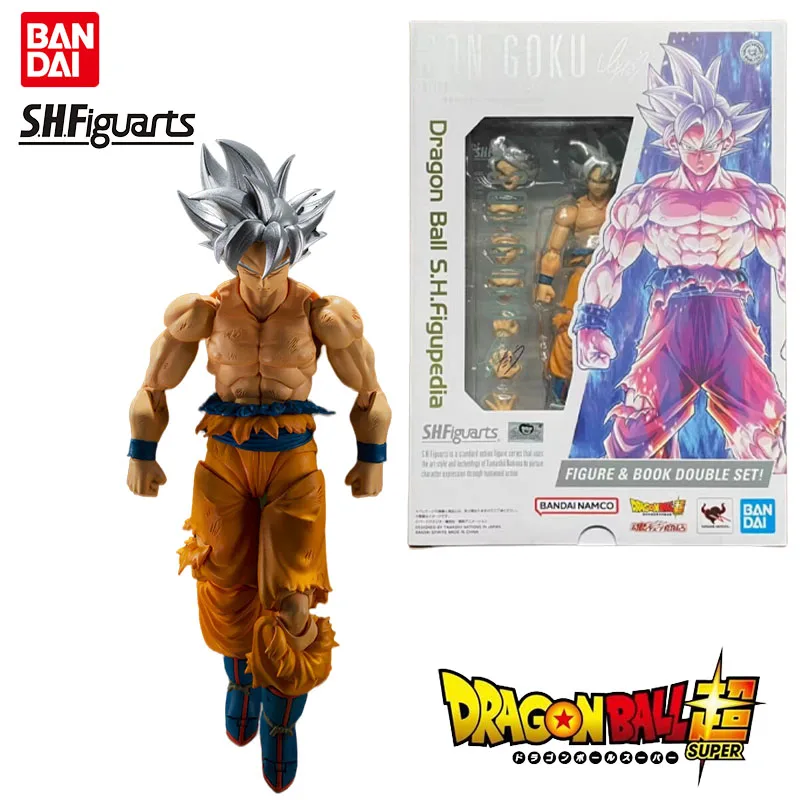 

Bandai Genuine S.H.F Dragon Ball Super Anime Figure Son Goku Migatte No Gokui, экшн-игрушки для мальчиков и девочек, подарок, Коллекционная модель