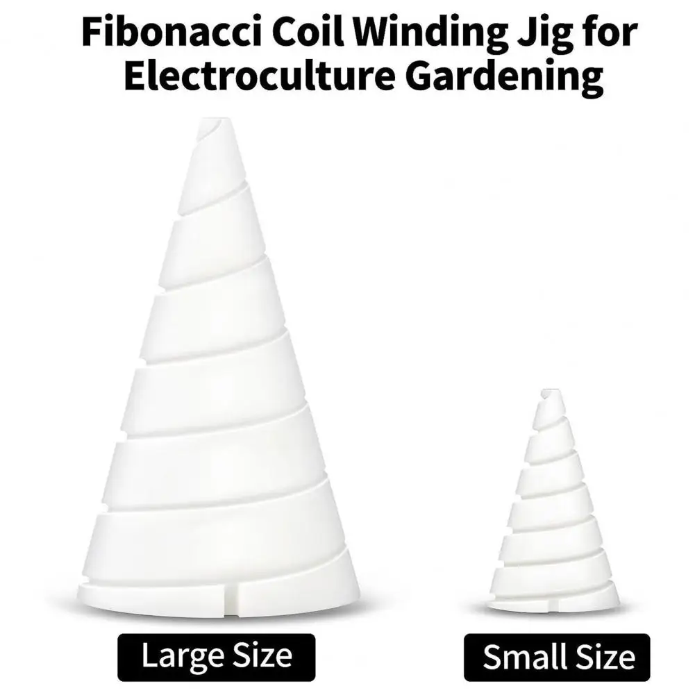 Easy-to-use Fibonacci Coil Maker Gardening Wire Antenna Jig Fibonacci Coil Winding Tool Electro Culture for Long-lasting