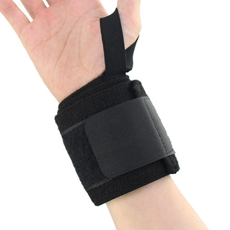 Adjustable Soft Wristbands Wrist Support Powerlifting Bracers Fitness Gym Carpal Protector Breathable Wrap Band Sport Safety