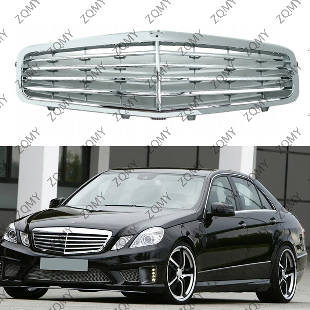 

Front Bumper Grille Centre Radiator Grid Grill For Mercedes Benz E-Class W212 E300 E400 E200 E350+ 2009-2013 Original style