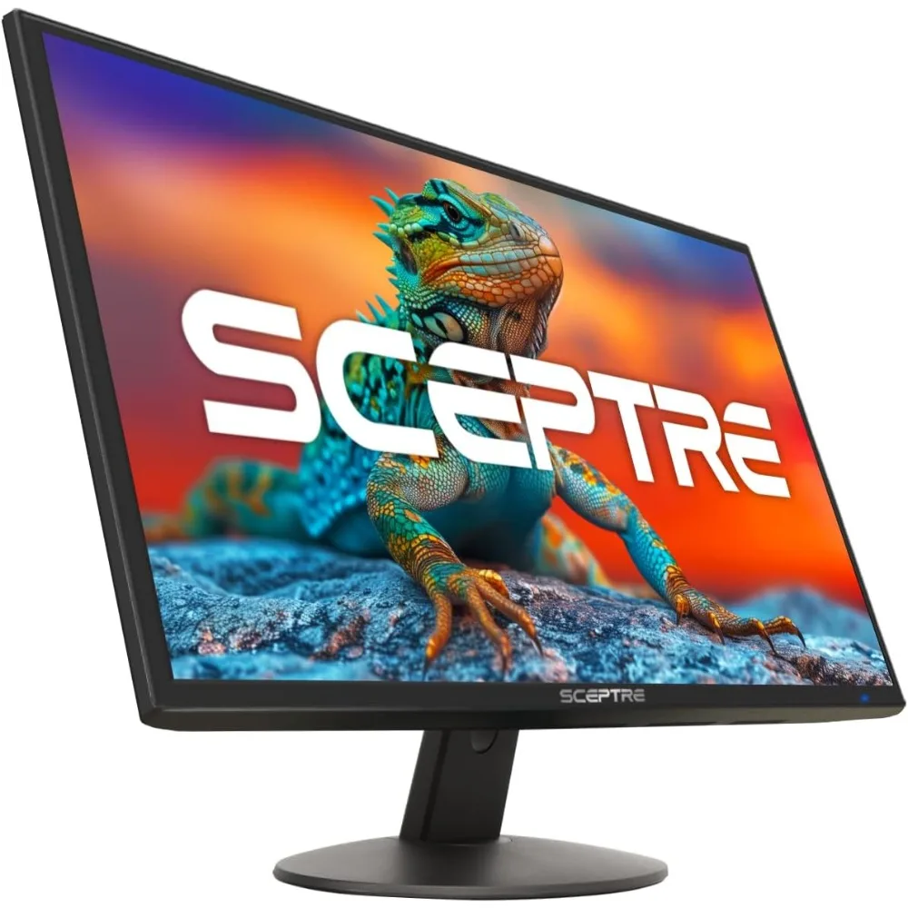 

22 inch 75Hz 1080P LED Monitor 99% sRGB HDMI X2 VGA Build-In Speakers, Machine Black (E225W-19203R series)