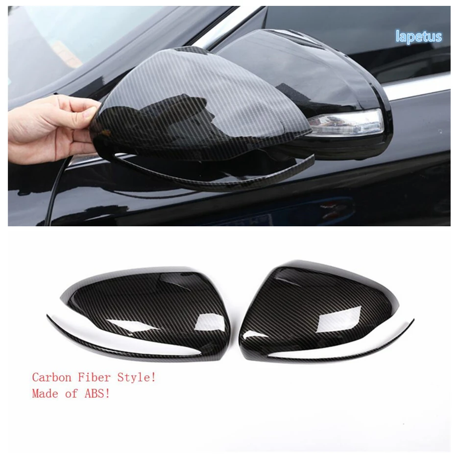 Outside Door Rearview Mirror Protector Cover Housing Trim Shell Fit For Mercedes Benz C CLASS GLC 2014 2015 - 2021 Accessories