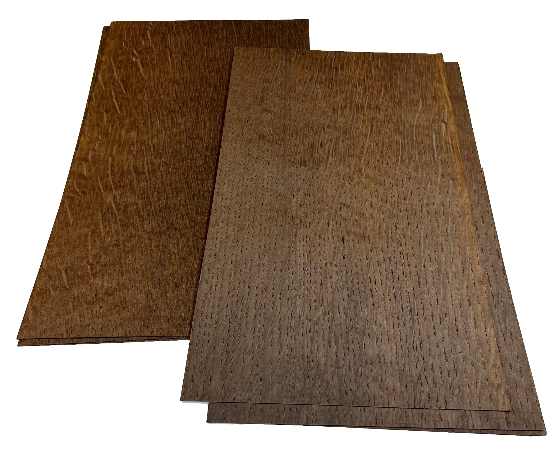 

6 шт./лот, 300x180 мм, толщина: 0,35-0,5 мм, натуральный шпон из копченого дуба, ломтики шпона маркетрического шпона