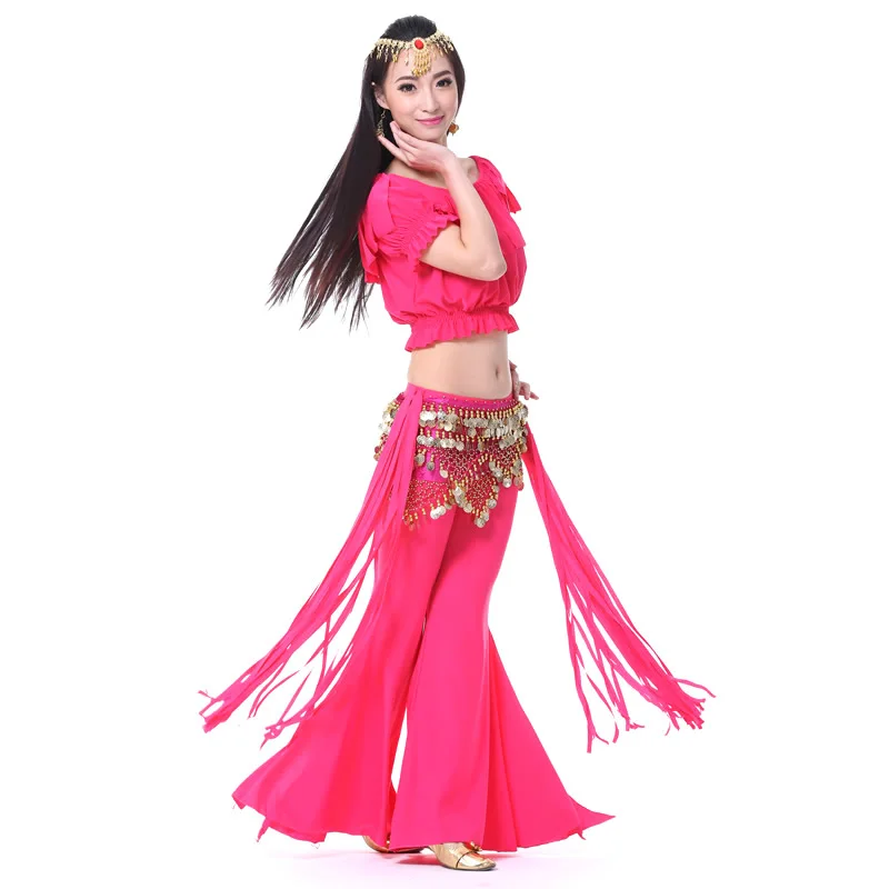 Crystal cotton tribal suit, belly dance tribal practice suit, tribal practice suit new models
