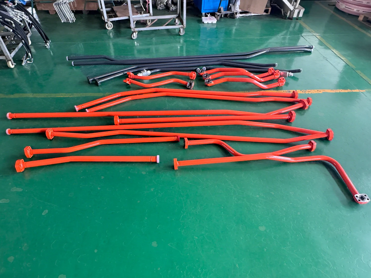 KX155 Bagger Hilfshammer Rohrleitung Minibagger Hydraulikhammer Pipeline Kit