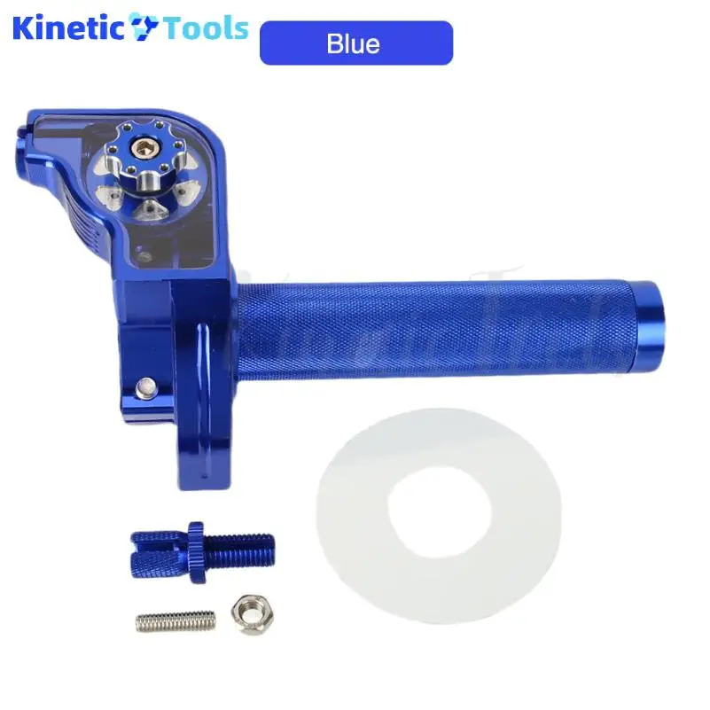 

22mm Universal CNC Aluminum Adjustable Accelerator Throttle Twist Grips Handlebars For Motorcycle Moped Scooter Bike ATV