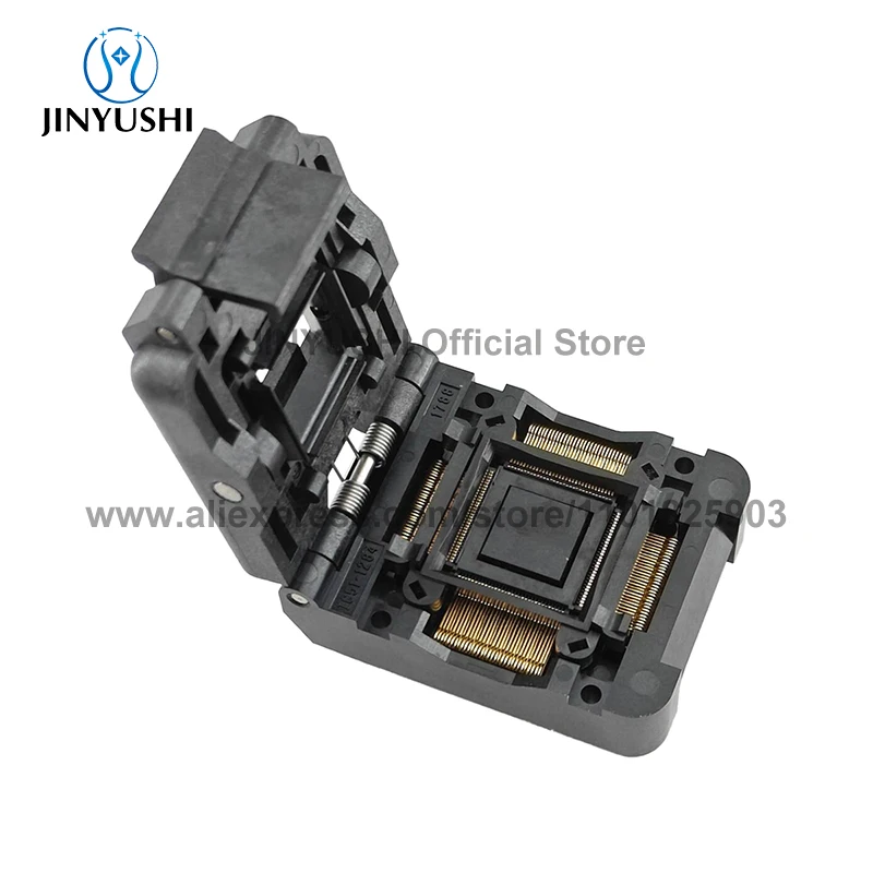 

Clamshell YAMAICHI Test Sockets IC51-1284-1788 LQFP/QFP128 Burn-in Sockets Programming Sockets bench