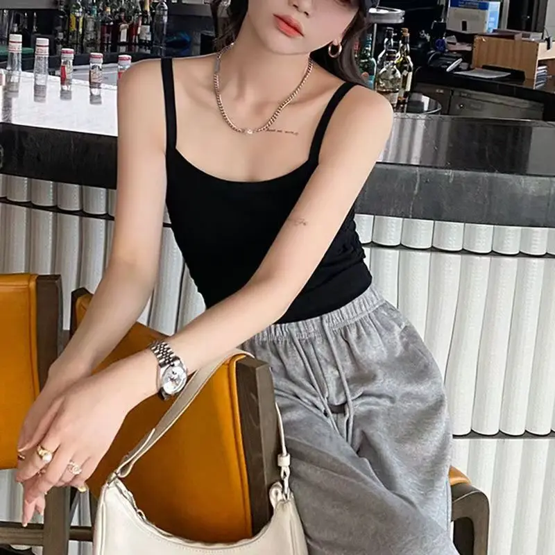 Leibchen Frauen Süße Raffen Casual Kulturen Alle-spiel Y2k Ärmel Harajuku College Urlaub Koreanische Mode Chic Sommer Hotsweet