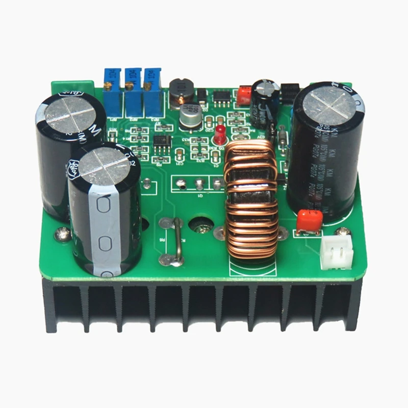 Módulo de fuente de alimentación ajustable de alta potencia, convertidor de impulso de corriente constante regulado, BT900W, DC-DC, 8V-60V a 12V-130V, 15A