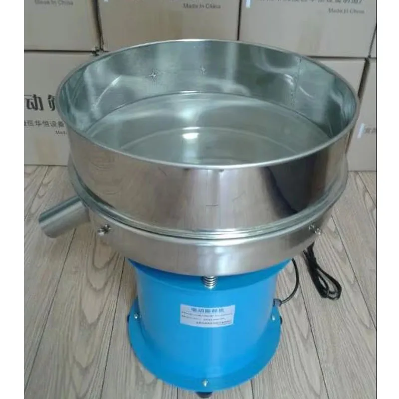 40cm Small vibrating sieve machine electric vibration screen powder machine electrostatic spraying powder screening machine