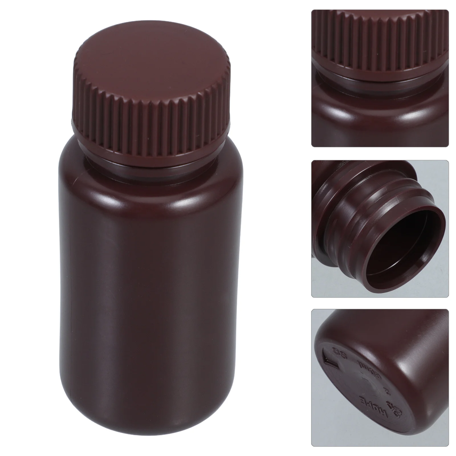 

6 Pcs Jars Buffer Bottles Sealing Liquid Storage Container for Sample Plastic Empty