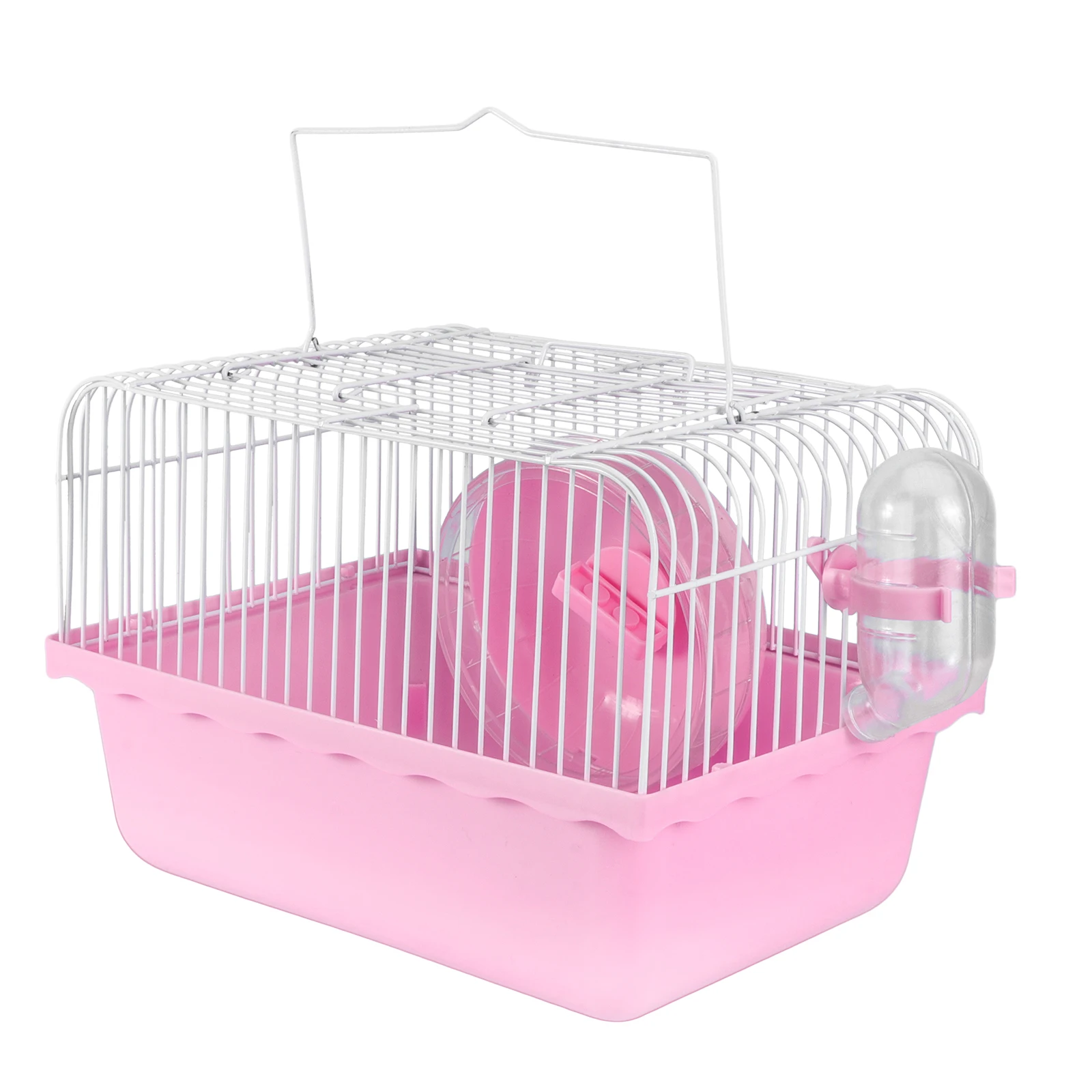 

Hamster Cage Pet House Small Animal Home Handcage Multifunction Design Eat Sleep Play Great Gift Bright Color Spacious Small Pet