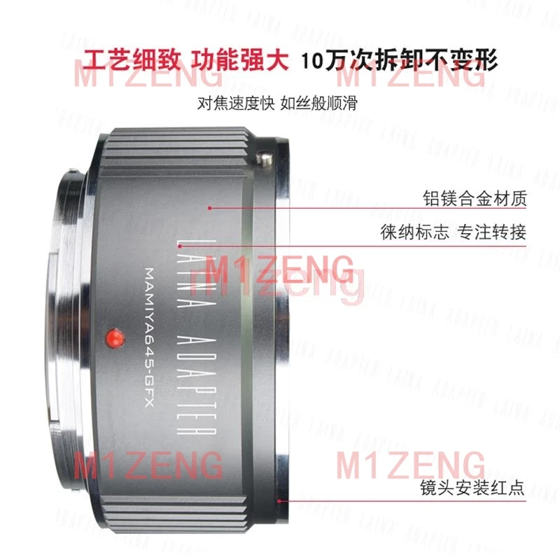 M645-GFX adapter ring for m645 Mamiya 645 mount Lens to FUJIFILM GFX g mount GFX50S GFX50R gfx100 gfx100s gfx50SII camera
