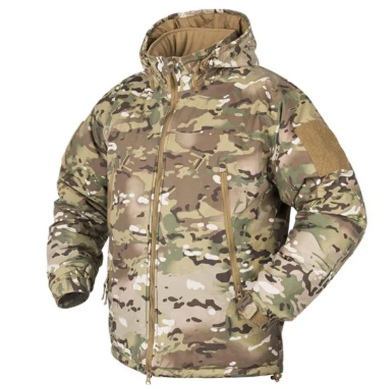 Mens Thicken Warm Waterproof Windbreakers Hunting Hiking Parkas Army Coats Level 7 Winter Down Jacket Military Tactical Jackets