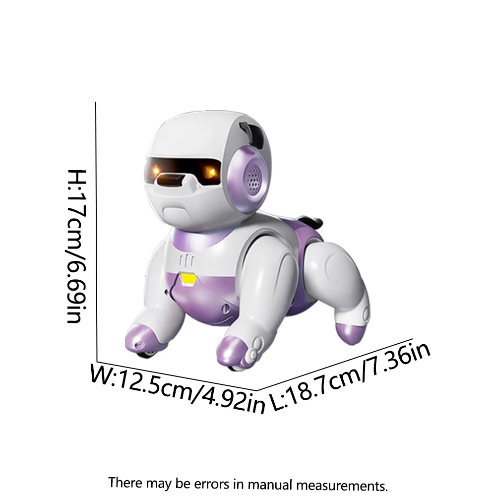 Slimme robothond Interactieve elektronische huisdieren Spraak-aanraakbediening Danscommando Muziekverhaal Remote Dog Machine Kinderspeelgoed