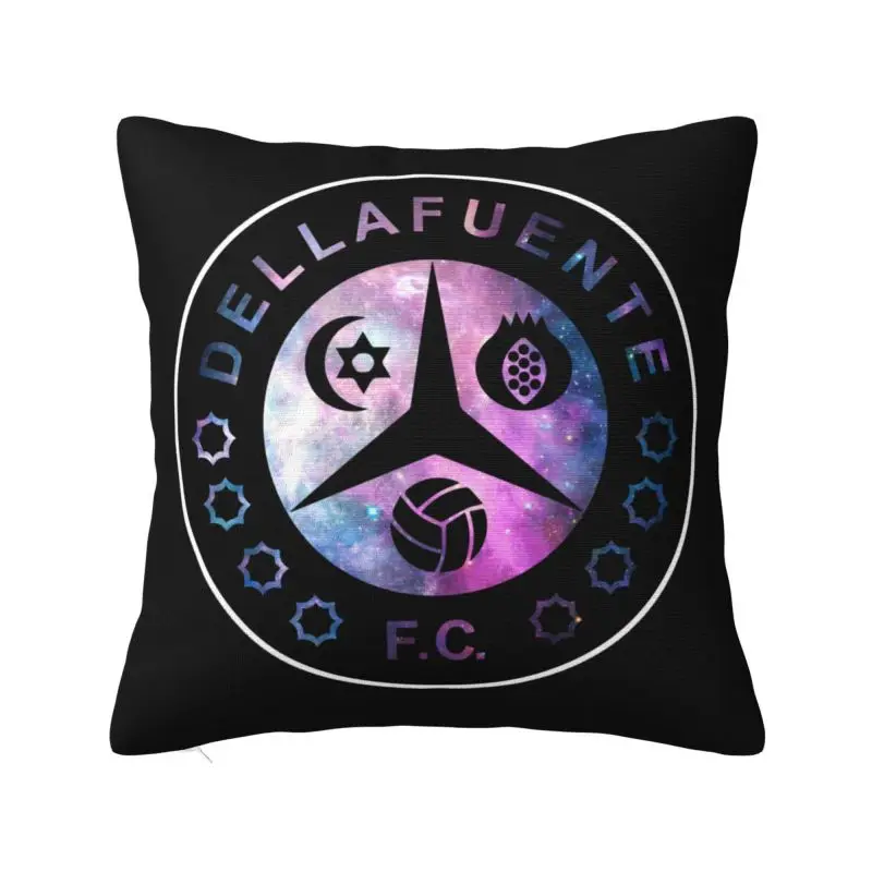 Nordic Style Spanish Rapper Dellafuente Logo Cushion Covers Soft Throw Pillow Case Sofa Square Pillowcase Living Room Decoration