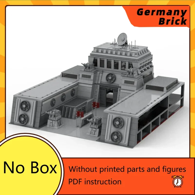 

Звездная модель фильма Moc, строительные кирпичи, полная военная база, технология расширения, блоки, подарки, рождественские игрушки, наборы «сделай сам», сборка