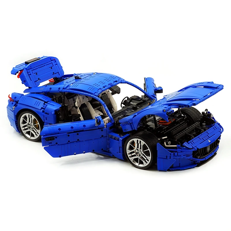 

High-quality 11010 MOC Technical 1:8 Sports Vehicle Gran Turismo Building Block Brick Model Assembly DIY Toys Boy Christmas Gift
