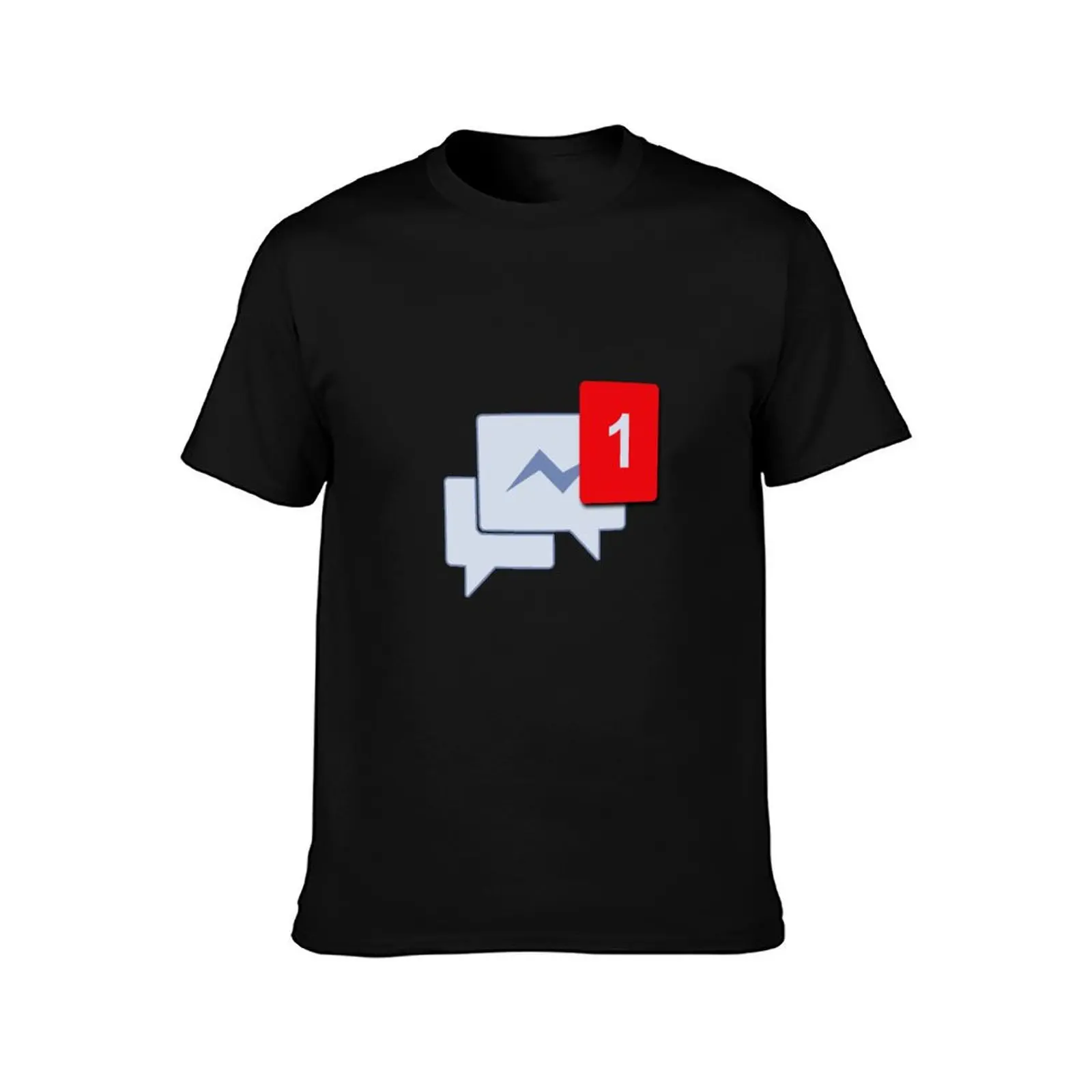 Facebook Chat Messages - Messenger T-Shirt Summer Holiday Casual Tee T-Shirt
