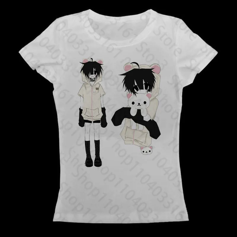 Women Retro Cute Harajuku Emo Sweet Spicy Slim fit Tops Women Spring Anime Print Long Sleeve Clothes Shoujo Girl Style Kpop