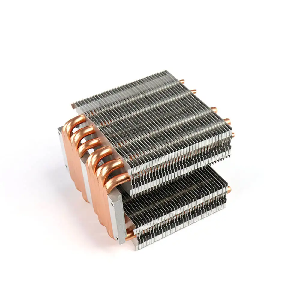 Professional CPU Cooler Fan Heat Sink with Welding Copper Heat Pipe