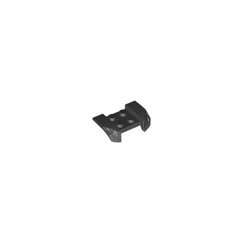 RACERS GUARD 2,5X4 D051 20 pièces, bloc de brique éclairé, pièce n ° 44674, Compatible avec d'autres marques