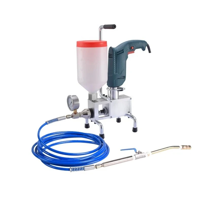 Grout Injection Pump Manual One Component High Pressure Epoxy Polyurethane Concrete Pump