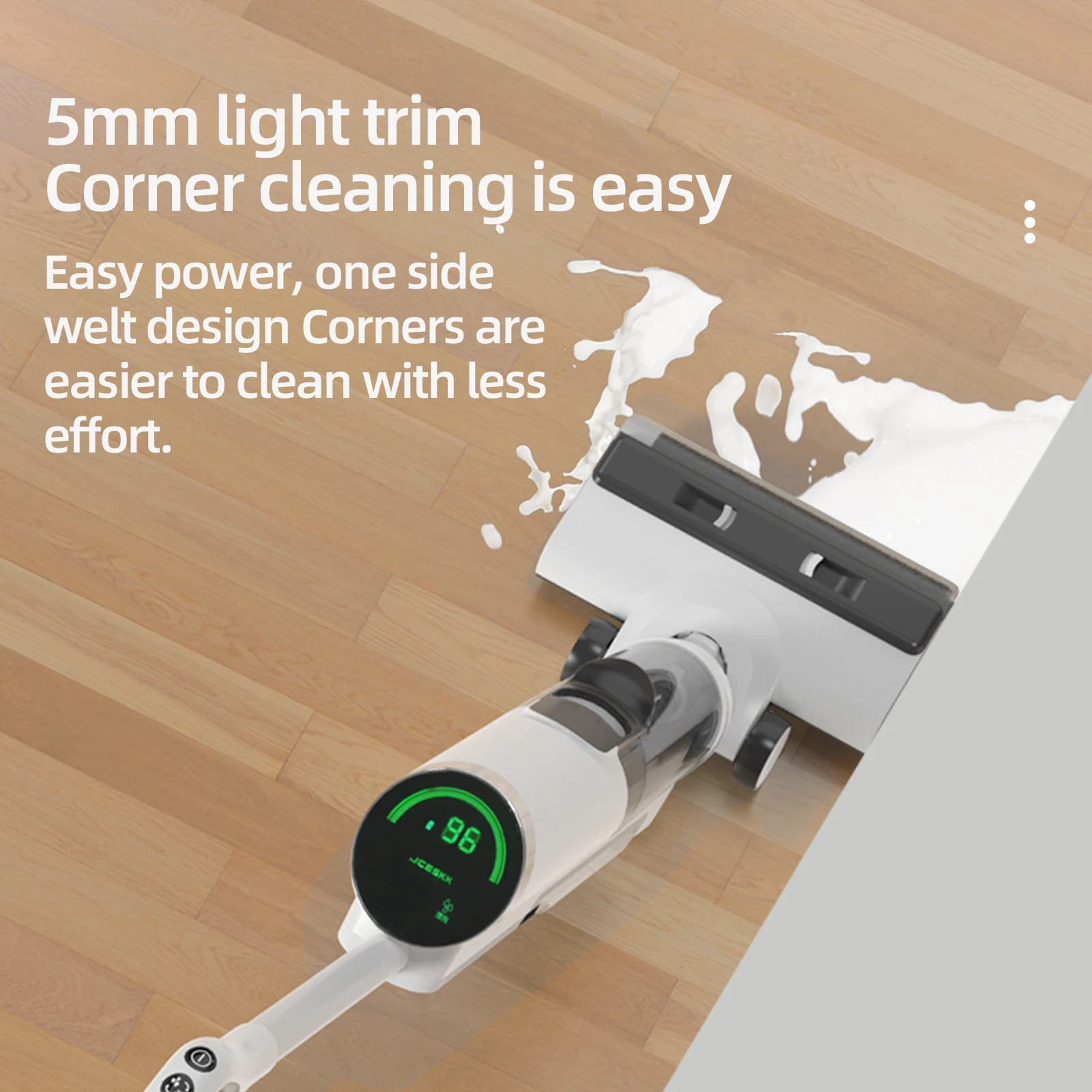 China Factory Jinchuan Intelligent D8 High Quality 18000pa Wet Dry Handheld Wireless Floor Vacuum Cleaner With Self Cleaning