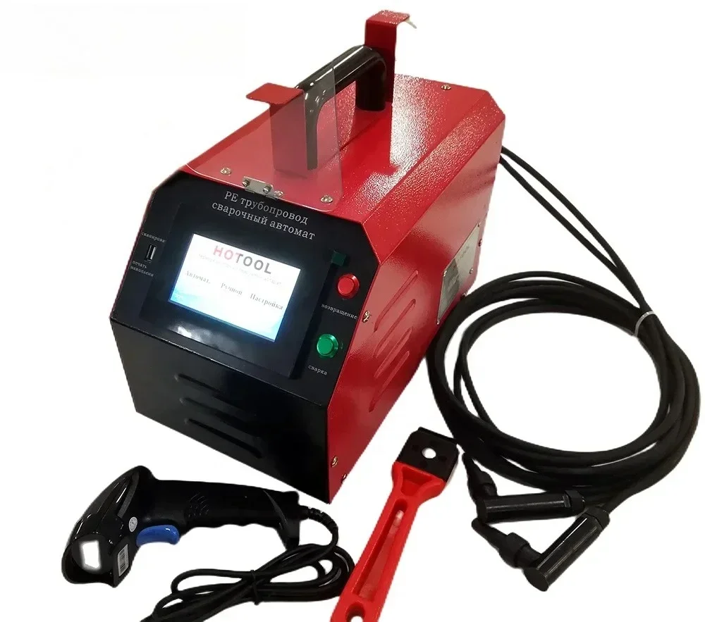 HDPE Pipe Electro Fusion Welder 20 315mm 20-220V AC Output, For Steel Mesh GAS Pipe Fitting Welding Automatic Data Logger