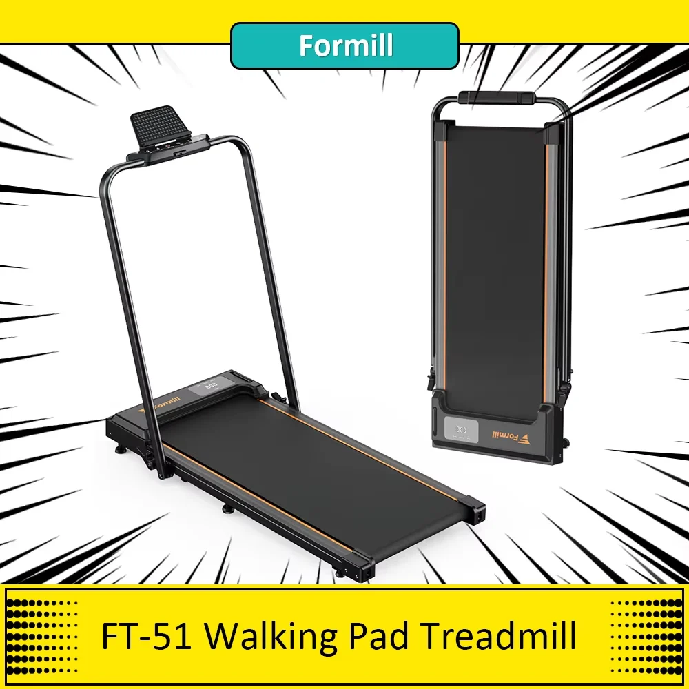 Tapis roulant Formill FT-51 Walking Pad, motore da 2.5 cv, Display a LED, 265lbs Max. Load, velocità
