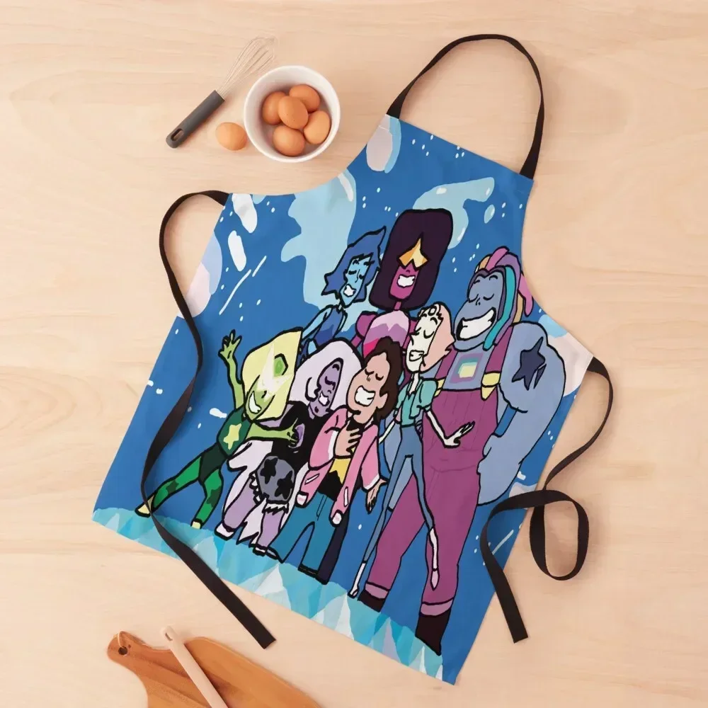 

Steven universe future | intro design Apron Chef Uniform Women For Women Things For The Home kitchen girl Apron